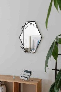 espejos decorativo en forma de prisma