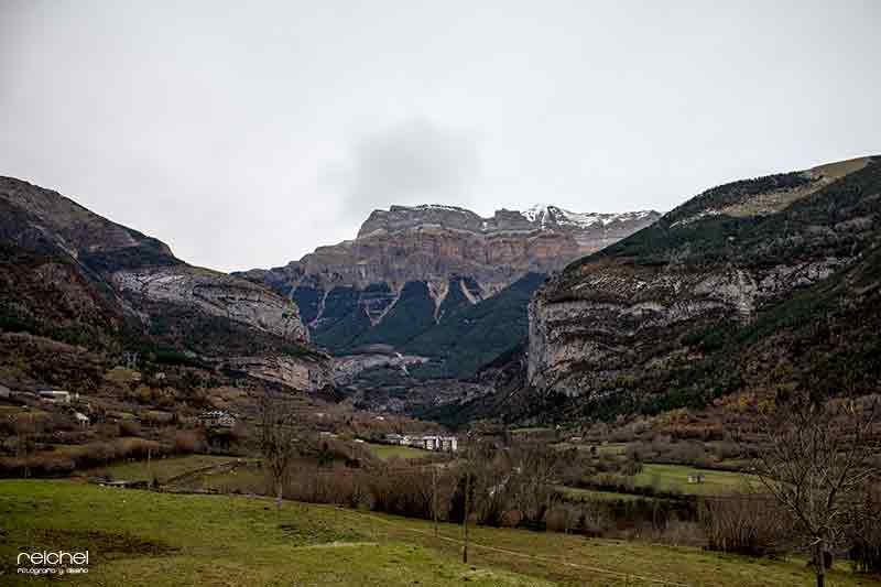 panoramica del valle de ordesa