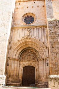 puerta del perdon de la basilica de santa marria daroca