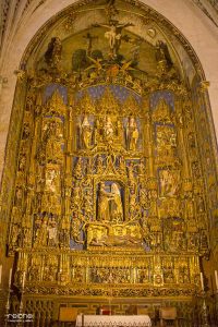 retablo de la capilla de santa ana catedral de burgos